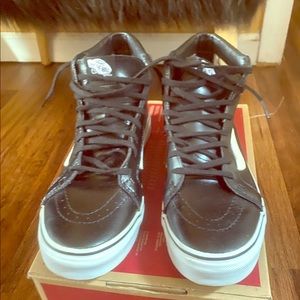 Vans high top mesh sneaker